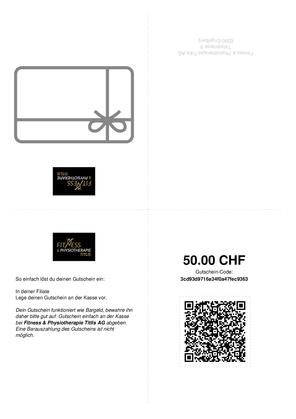 Wertgutschein